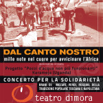 locandina coro cantori città futura a l'arboreto teatro dimora