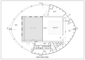 Planimetria Teatro Dimora p.terra