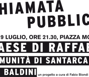 CHIAMATA PUBBLICA - Il Paese di Raffaello - La comunità di Santarcangelo legge Baldini